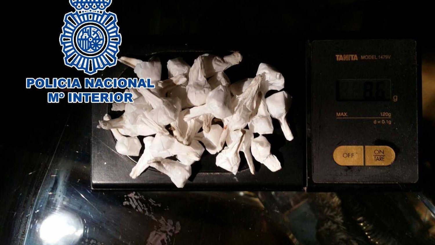 La Policía Nacional desarticula 22 puntos de venta de drogas y detiene a 44 personas por tráfico de drogas en Málaga