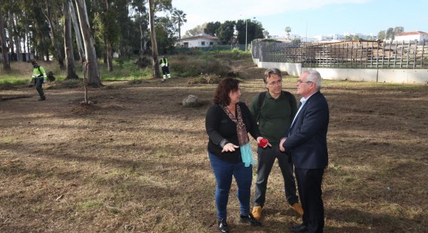 Marbella inicia los trabajos para la adecuación del parque ubicado junto a la Basílica Paleocristiana Vega del Mar