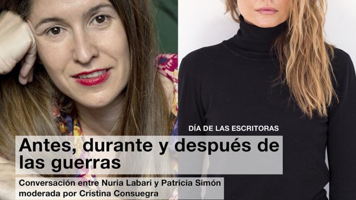 La Biblioteca Cánovas del Castillo se suma al Día de las Escritoras con Nuria Labari y Patricia Simón