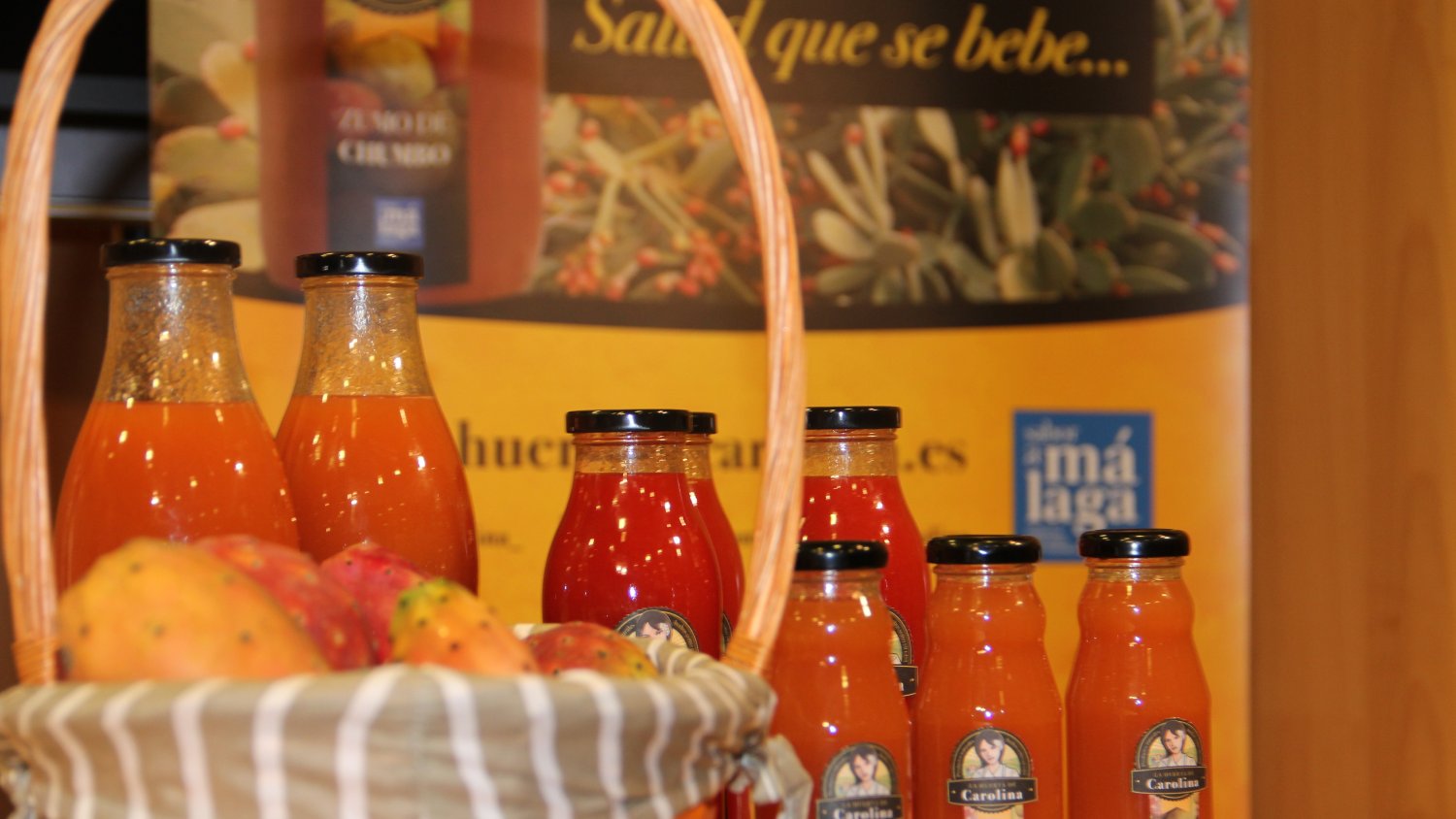 'Sabor a Málaga' presenta el primer zumo elaborado con higos chumbos