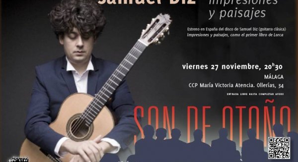 La guitarra de la Generación del 27 sonará en el Centro Cultural María Victoria Atencia