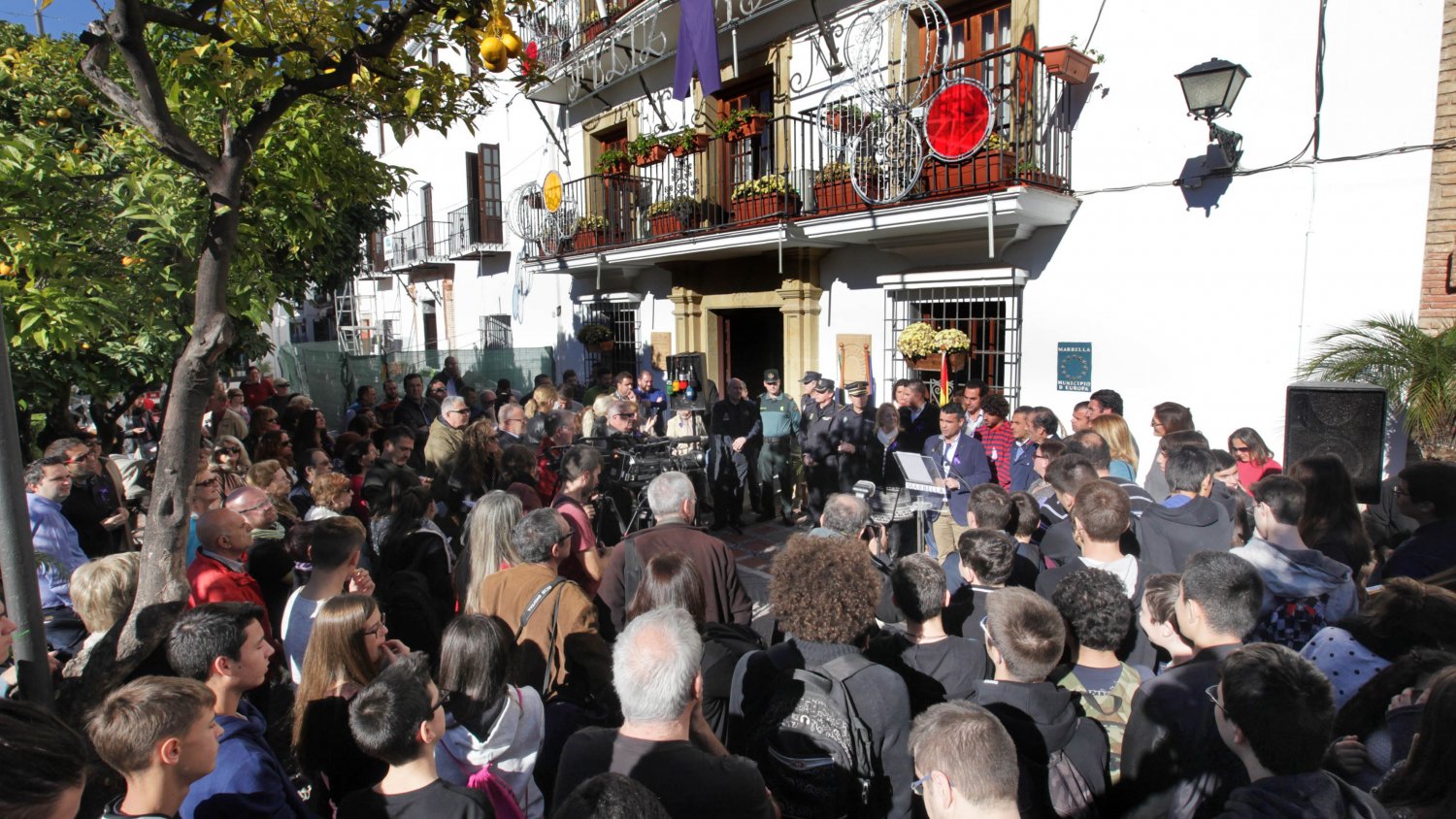 Marbella se suma a los actos del Día Internacional para la Eliminación de la Violencia hacia la Mujer