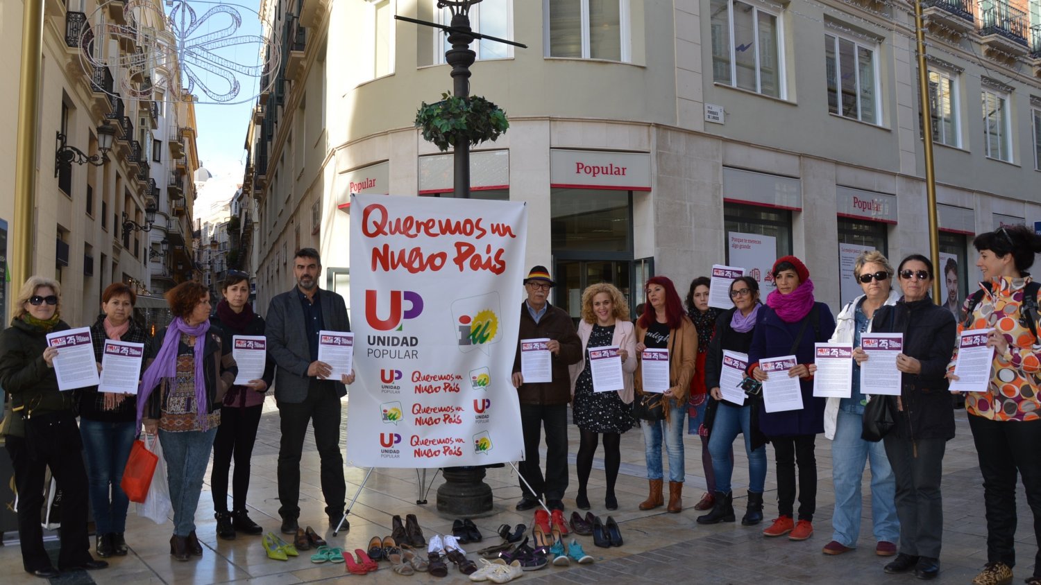 UP-IU considera el terrorismo machista 
