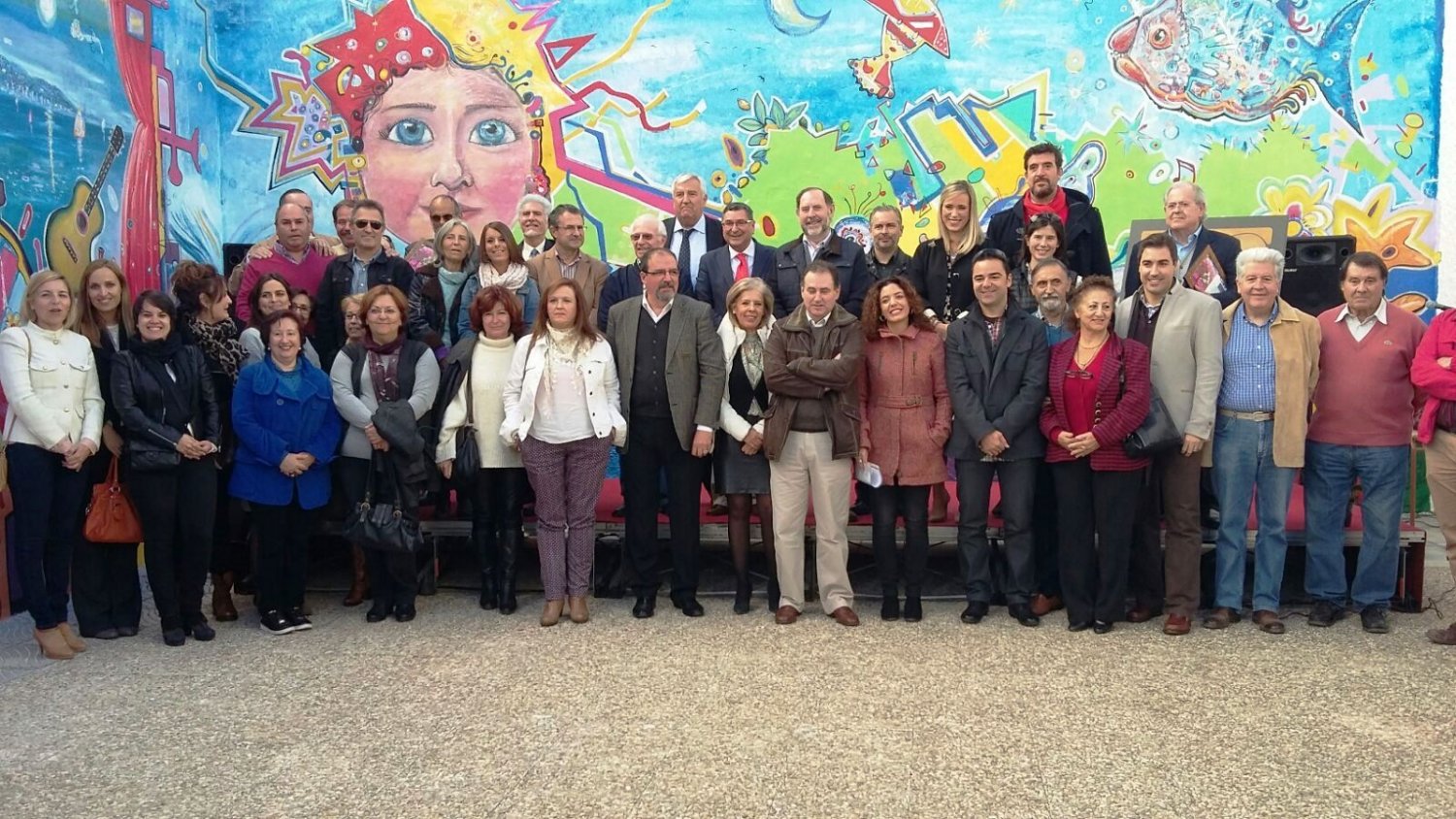Artistas locales ceden sus obras al Centro de Educación Permanente de Vélez-Málaga, que celebra su 40 aniversario