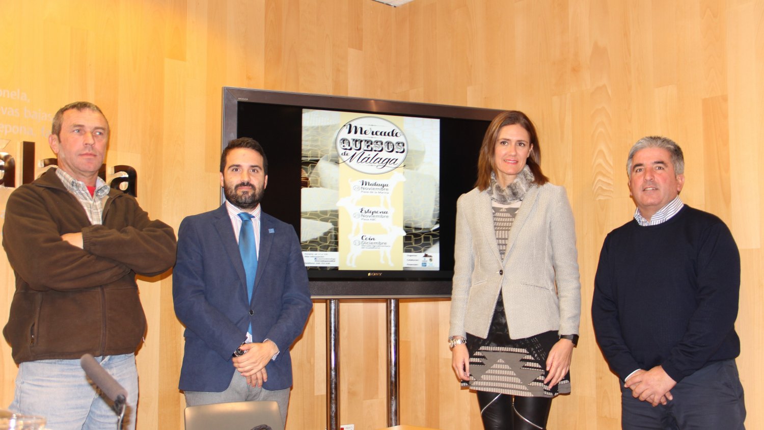 Tres mercados en Málaga, Estepona y Coín presentarán más de 20 variedades de quesos elaborados en la provincia