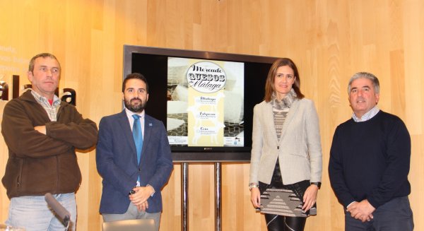 Tres mercados en Málaga, Estepona y Coín presentarán más de 20 variedades de quesos elaborados en la provincia