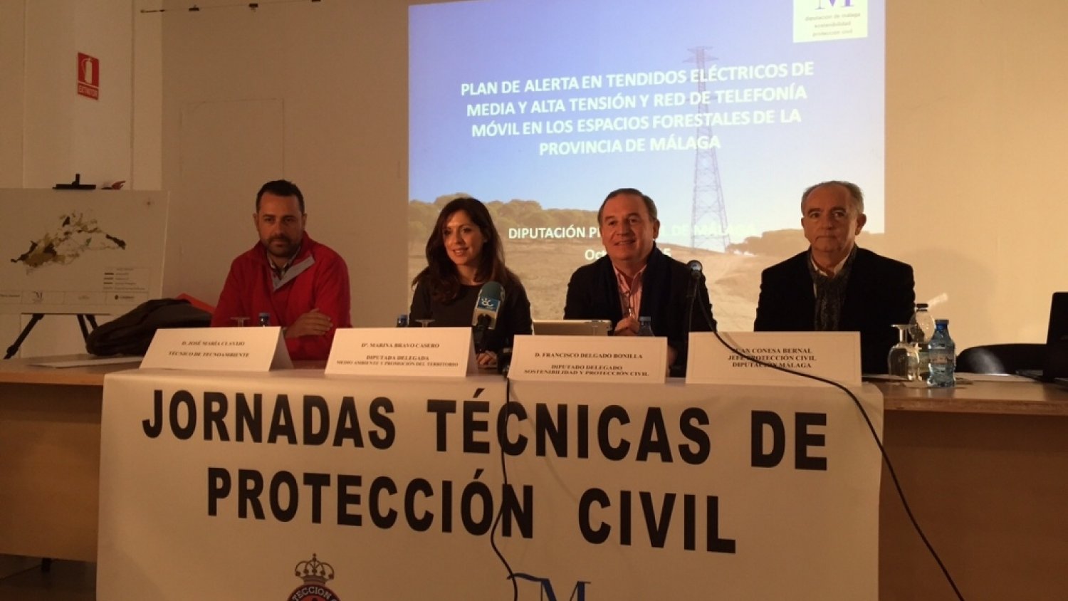 La Diputación elabora un Plan de Alerta en tendidos eléctricos y red de telefonía móvil en espacios forestales de la provincia