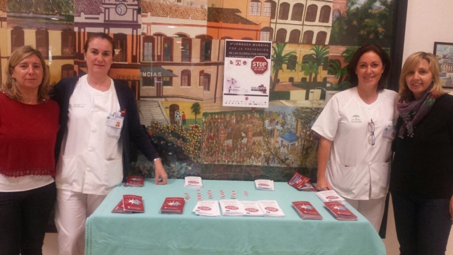 Los hospitales públicos de Málaga se suman al Día Mundial por la prevención de las Úlceras por Presión