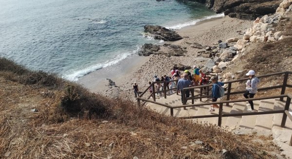 Cerca de 1.800 malagueños participan en rutas por la Senda Litoral para conocer el ecosistema marino de la costa