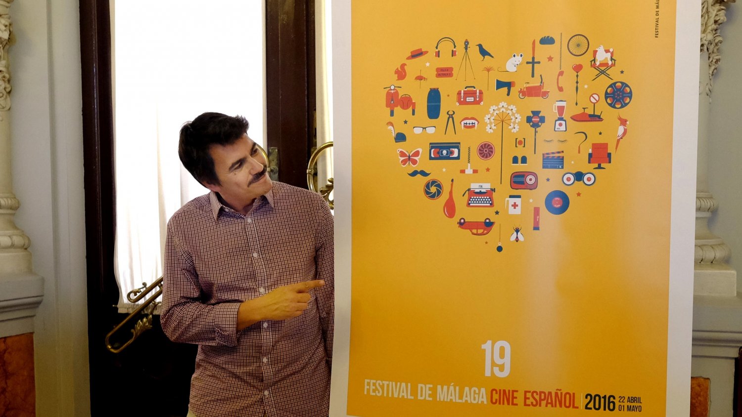 Un 'Corazón de Cine' para el cartel de la 19 edición del Festival de Cine