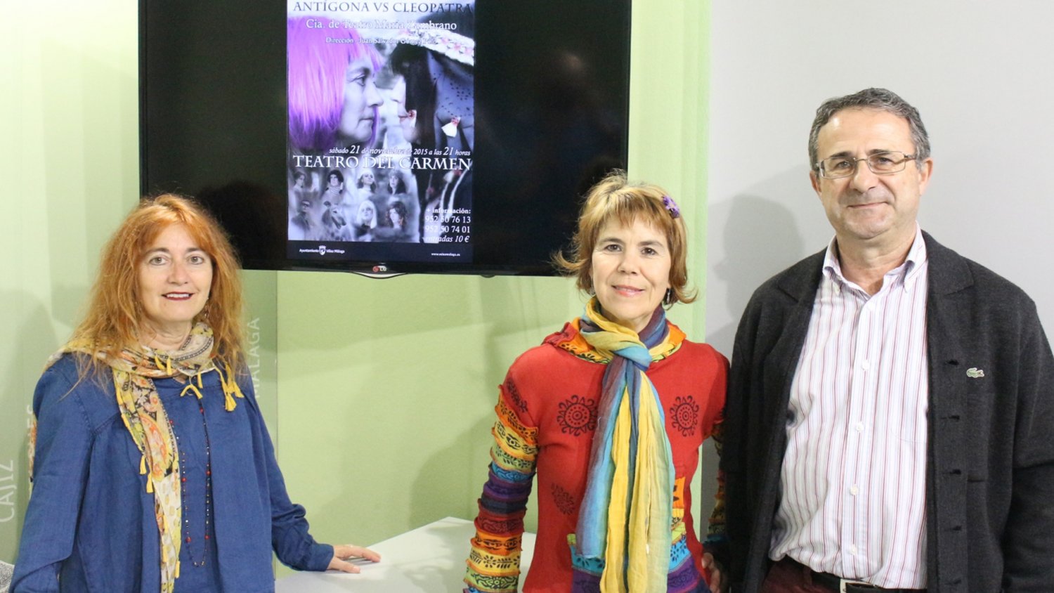 Rinden homenaje a la pensadora veleña María Zambrano con la obra 'Antígona vs Cleopatra'