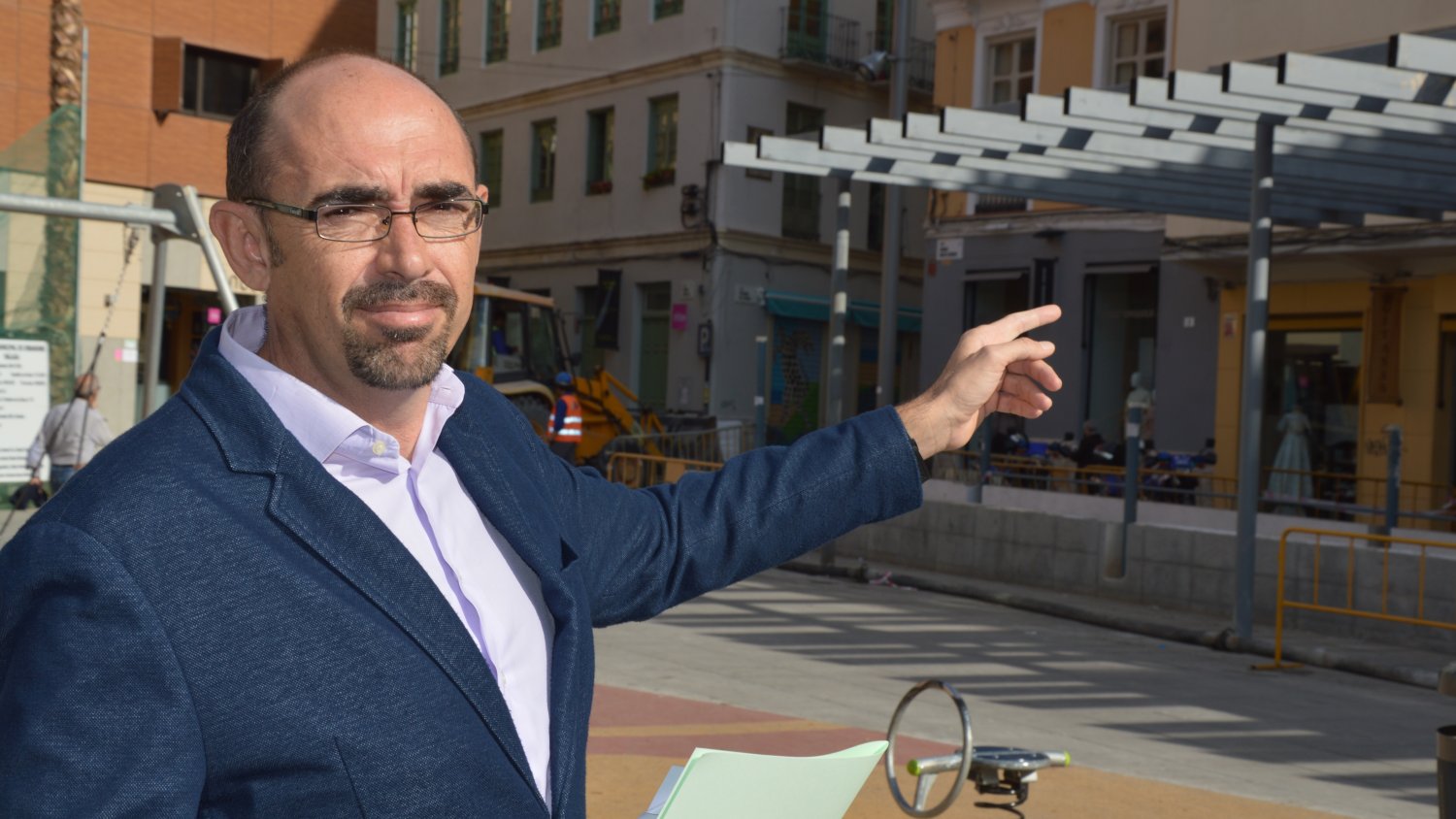 IU-Málaga para la Gente propondrá la reprobación del edil de Urbanismo por la gestión de la remodelación de la plaza de Camas