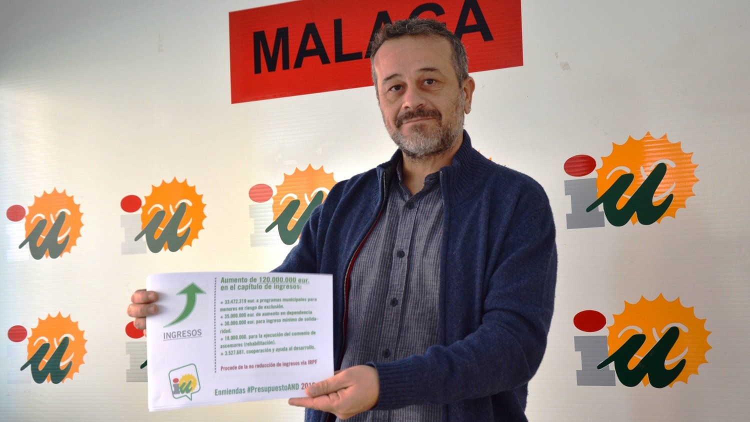 IU presenta 75 enmiendas a los presupuestos andaluces por unos 1,4 millones