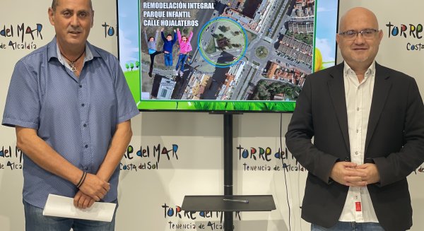 Medio Ambiente anuncia una reforma integral del parque infantil de calle Hojalateros de Vélez-Málaga