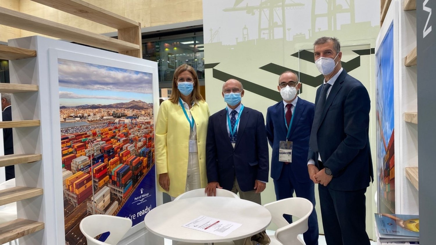 El Puerto de Málaga promociona sus servicios en a feria internacional Fruit Attraction