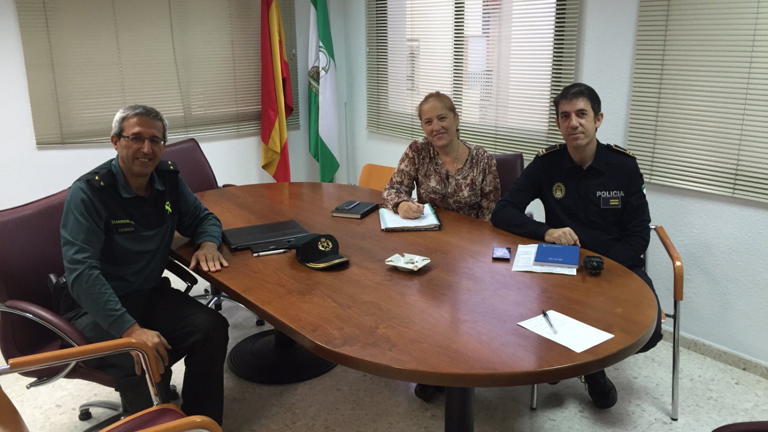 La Policía Local de Rincón y Guardia Civil establecen un plan de actuación común en materia de seguridad ciudadana