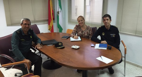 La Policía Local de Rincón y Guardia Civil establecen un plan de actuación común en materia de seguridad ciudadana