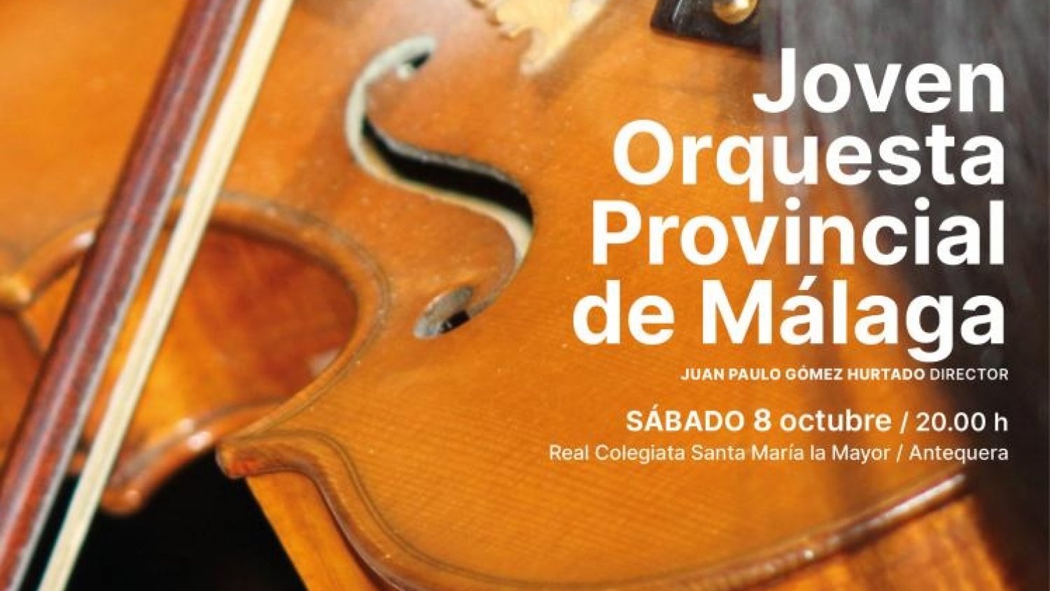 La Joven Orquesta Provincial de Málaga celebra el 30º aniversario de la Asociación Resurgi en Antequera