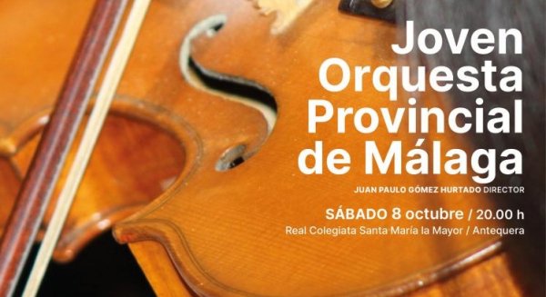La Joven Orquesta Provincial de Málaga celebra el 30º aniversario de la Asociación Resurgi en Antequera