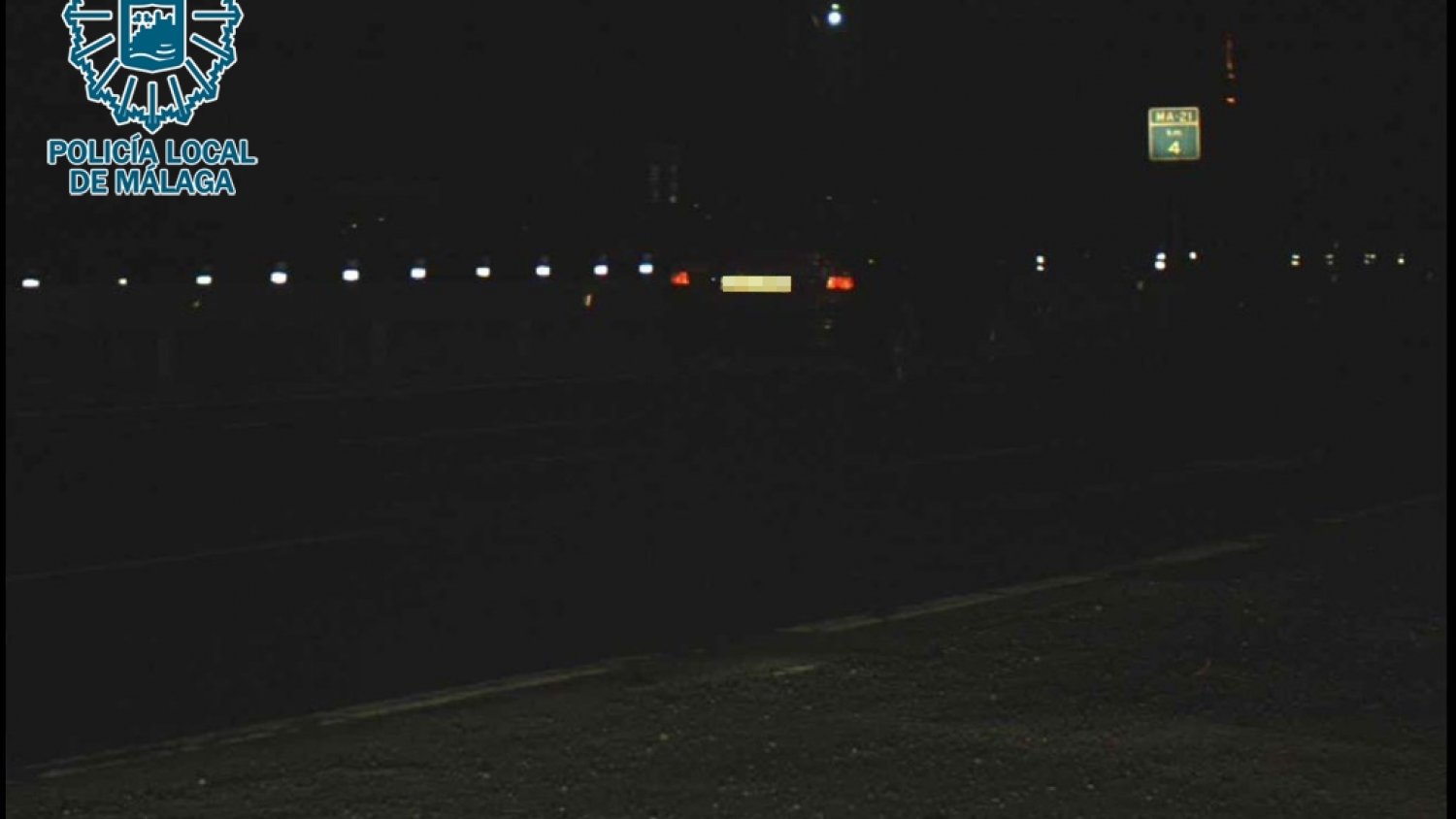 La Policía Local capta a un coche a 117 Km/h en vía interurbana, con límite de 80 Km/h