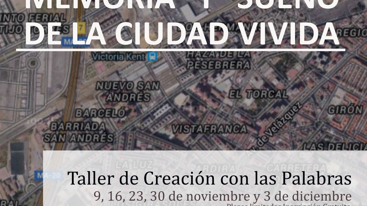 El CAL pone en marcha 'Periferia: Literatura de Barrio' para incorporar la programación literaria a las zonas periféricas