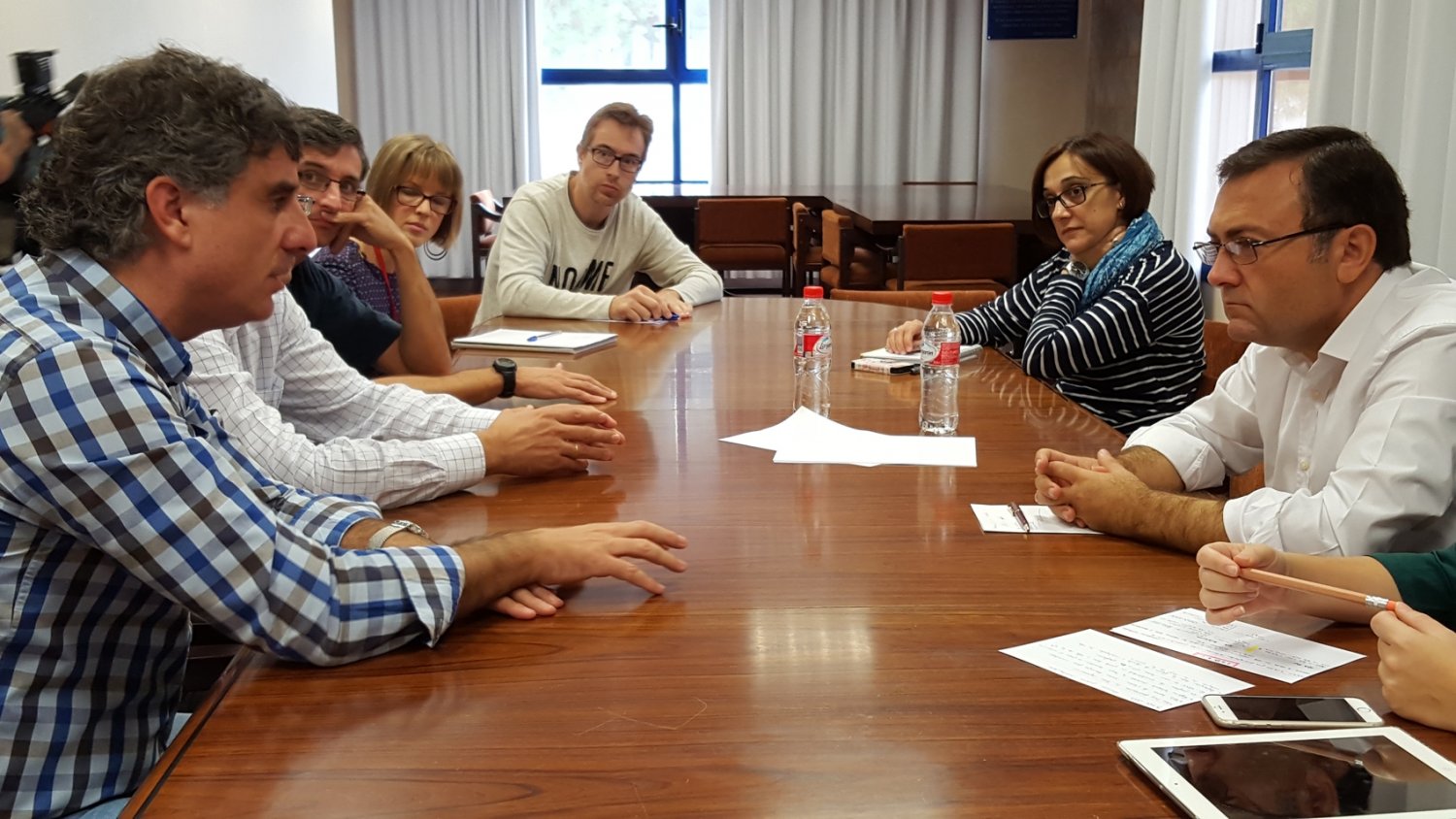Heredia critica que Rajoy ha recortado en un 60% la inversión en investigación en la UMA