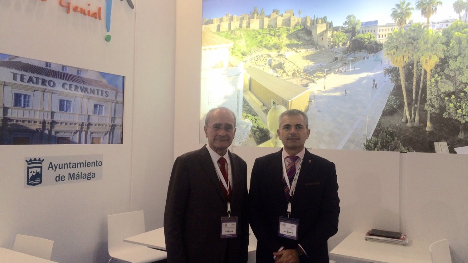 Málaga mantiene más de medio centenar de contactos profesionales en la WTM