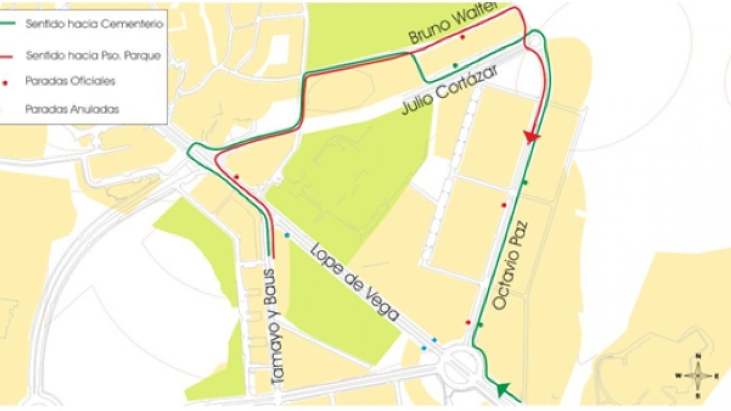 El Ayuntamiento continúa con la mejora de la red de autobuses y amplía el recorrido de la L-23 en Hacienda Cabello