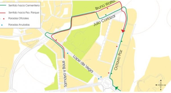 El Ayuntamiento continúa con la mejora de la red de autobuses y amplía el recorrido de la L-23 en Hacienda Cabello