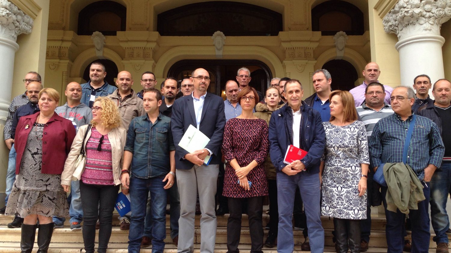 PSOE, IU-Málaga para la Gente y Málaga Ahora se unen para pedir la municipalización de Limasa