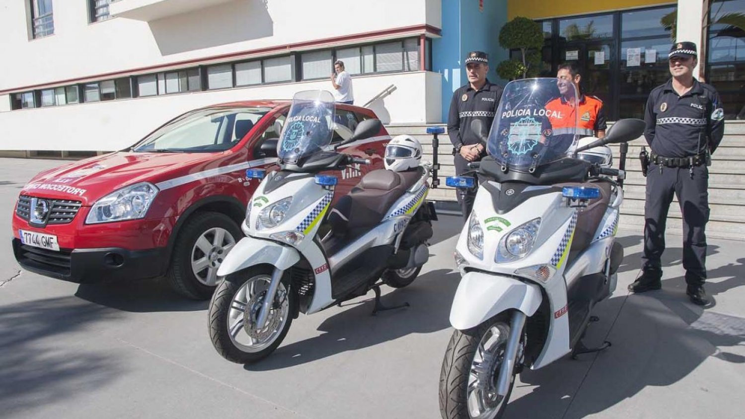 Torremolinos cuenta con tres nuevos vehículos de Policía Local y Protección Civil