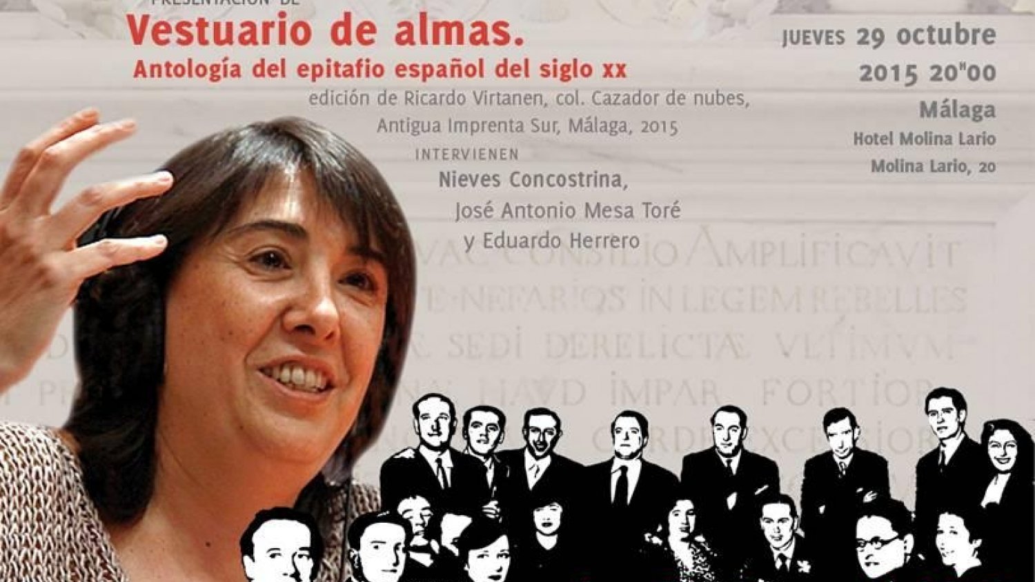 El autor Ricardo Virtanen llega al Centro Cultural Generación del 27 para presentar el 'Cazador de nubes. Vestuario de almas'