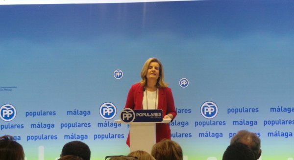 Báñez defiende la gestión del PP frente a los que tienen 