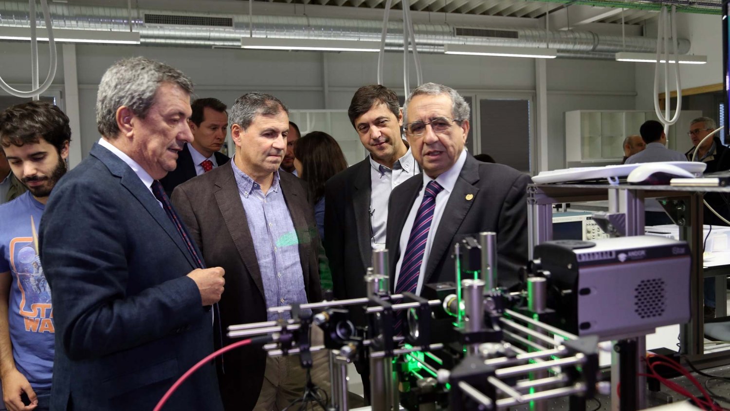 La UMA cuenta con un laboratorio láser pionero en España que ya trabaja en proyectos de exploración planetaria