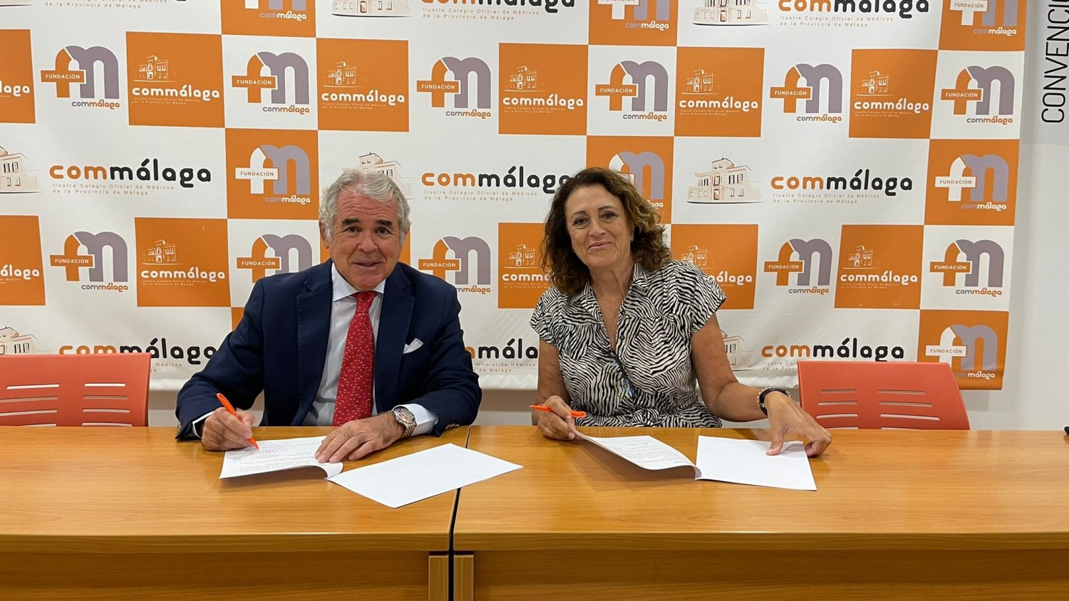 La Asociación de la Prensa de Málaga y el Colegio de Médicos renuevan su convenio de colaboración