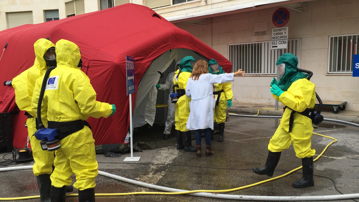 Profesionales del Hospital Regional se forman en atención a víctimas de accidentes de origen nuclear, biológico, químico o radiológico