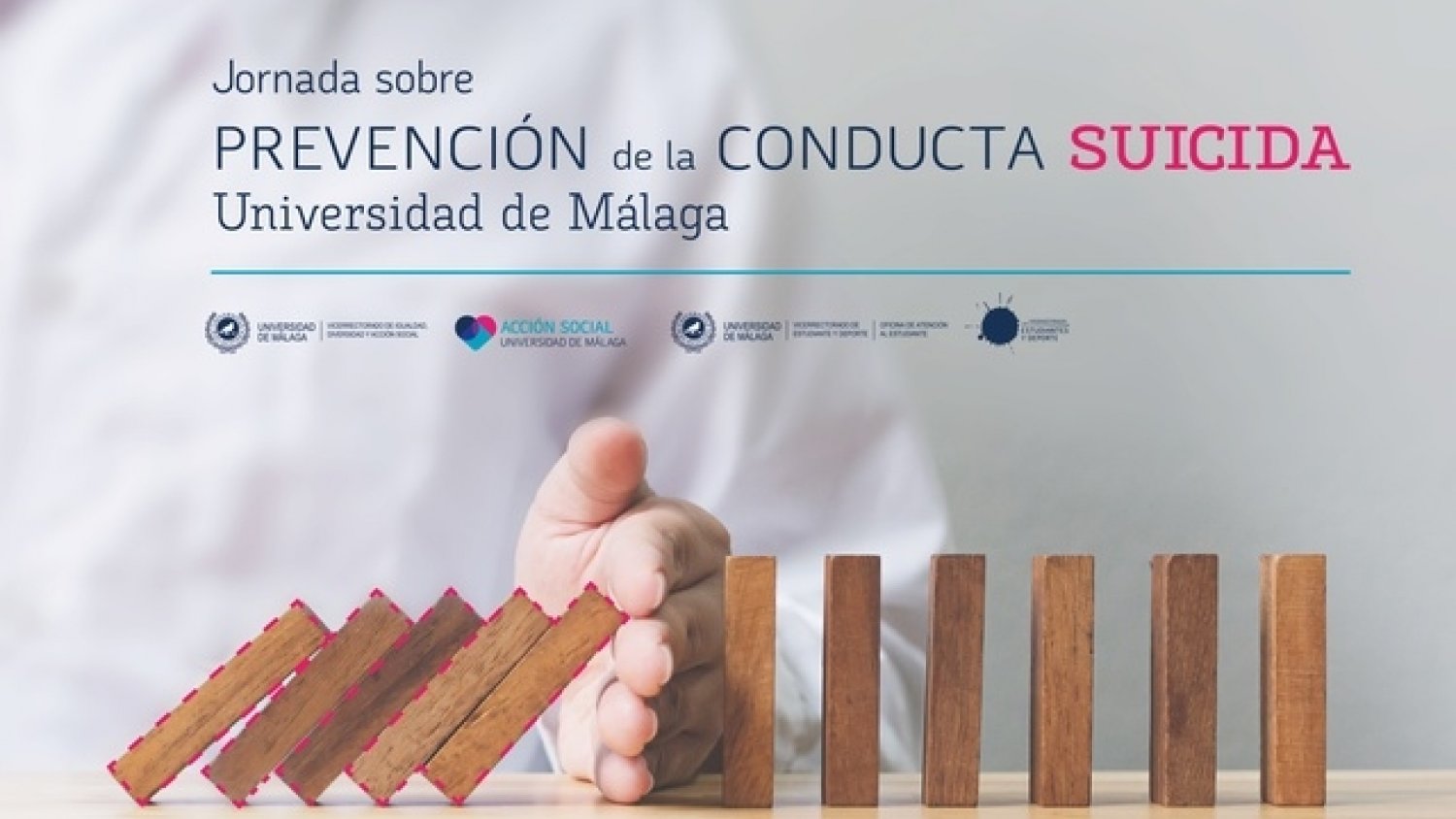 UMA.- Profesionales de la universidad impartirán charlas en los centros sobre prevención del suicidio