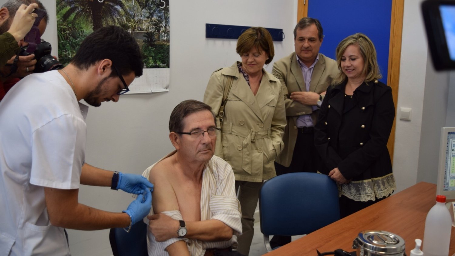 La Junta inicia la campaña de vacunación de la gripe en 187 puntos asistenciales de Málaga