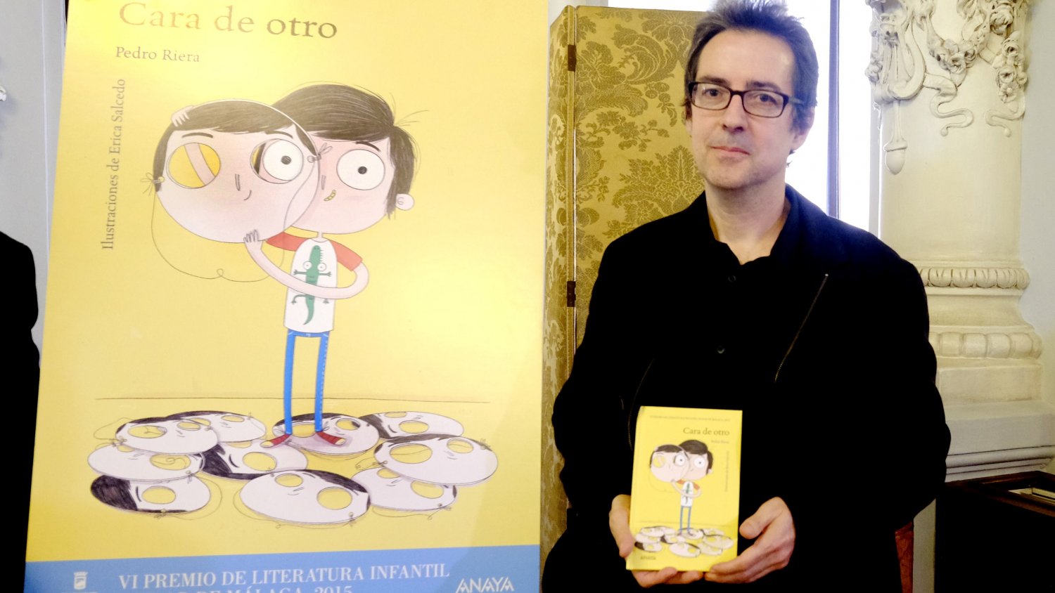 Presentada la obra 'Cara de otro', ganadora del VI Premio de Literatura Infantil 'Ciudad de Málaga 2015'