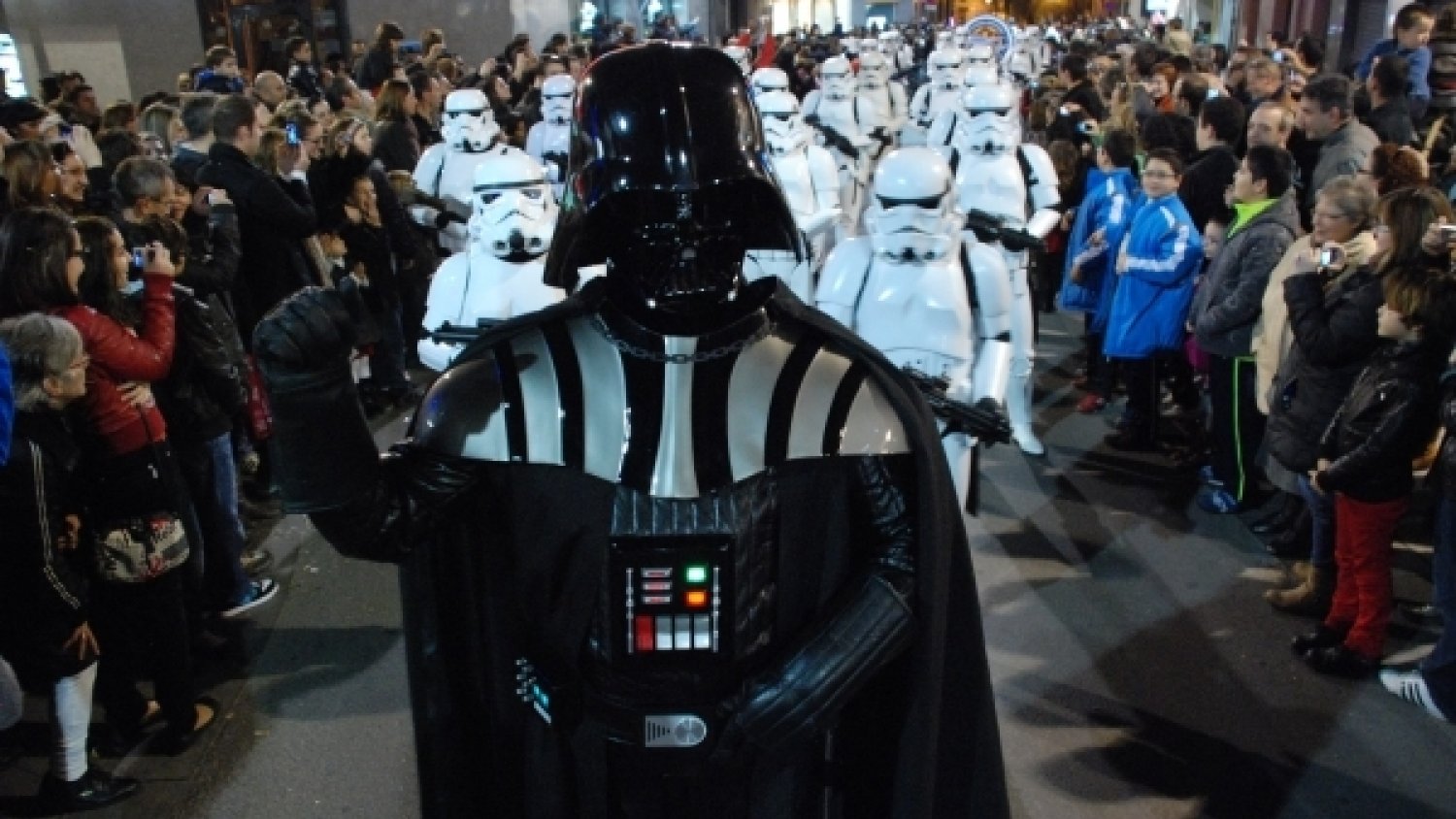 Las tropas de Star Wars invaden Málaga para difundir la donación de médula ósea
