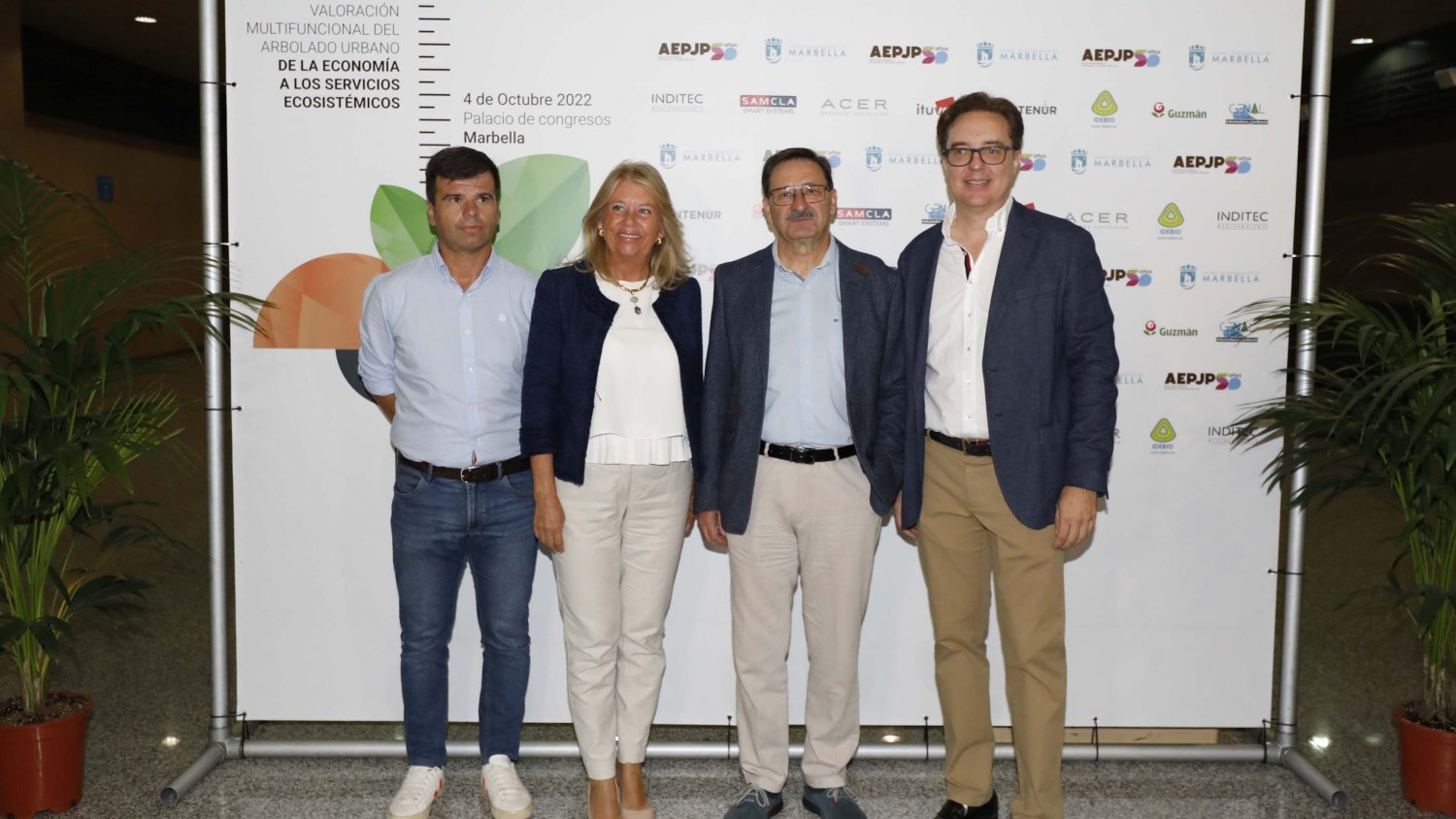 Ángeles Muñoz destaca la apuesta de la Asociación Española de Parques y Jardines Públicos por Marbella