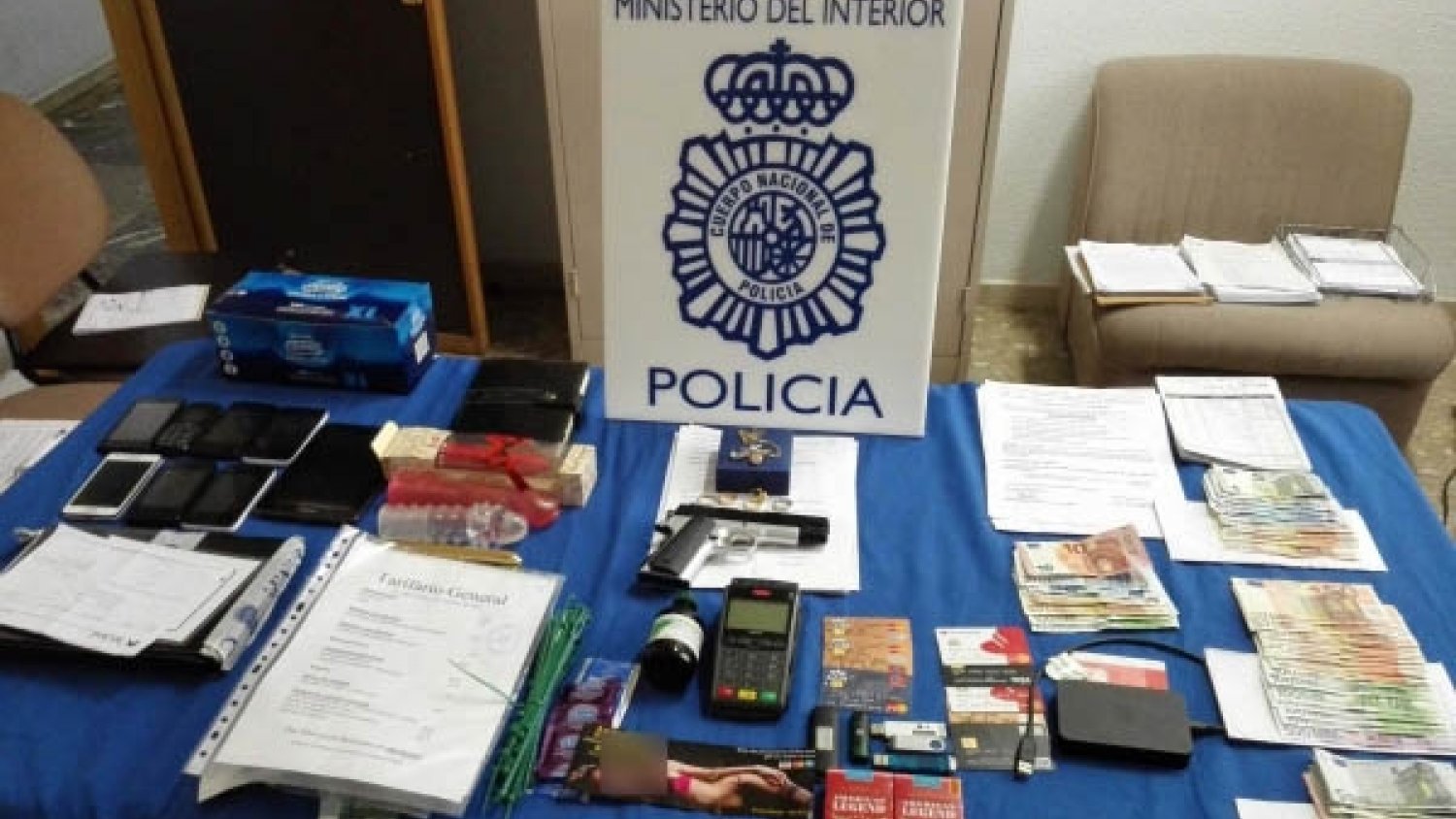 Liberadas nueve mujeres que eran explotadas sexualmente por una red dedicada al tráfico de seres humanos