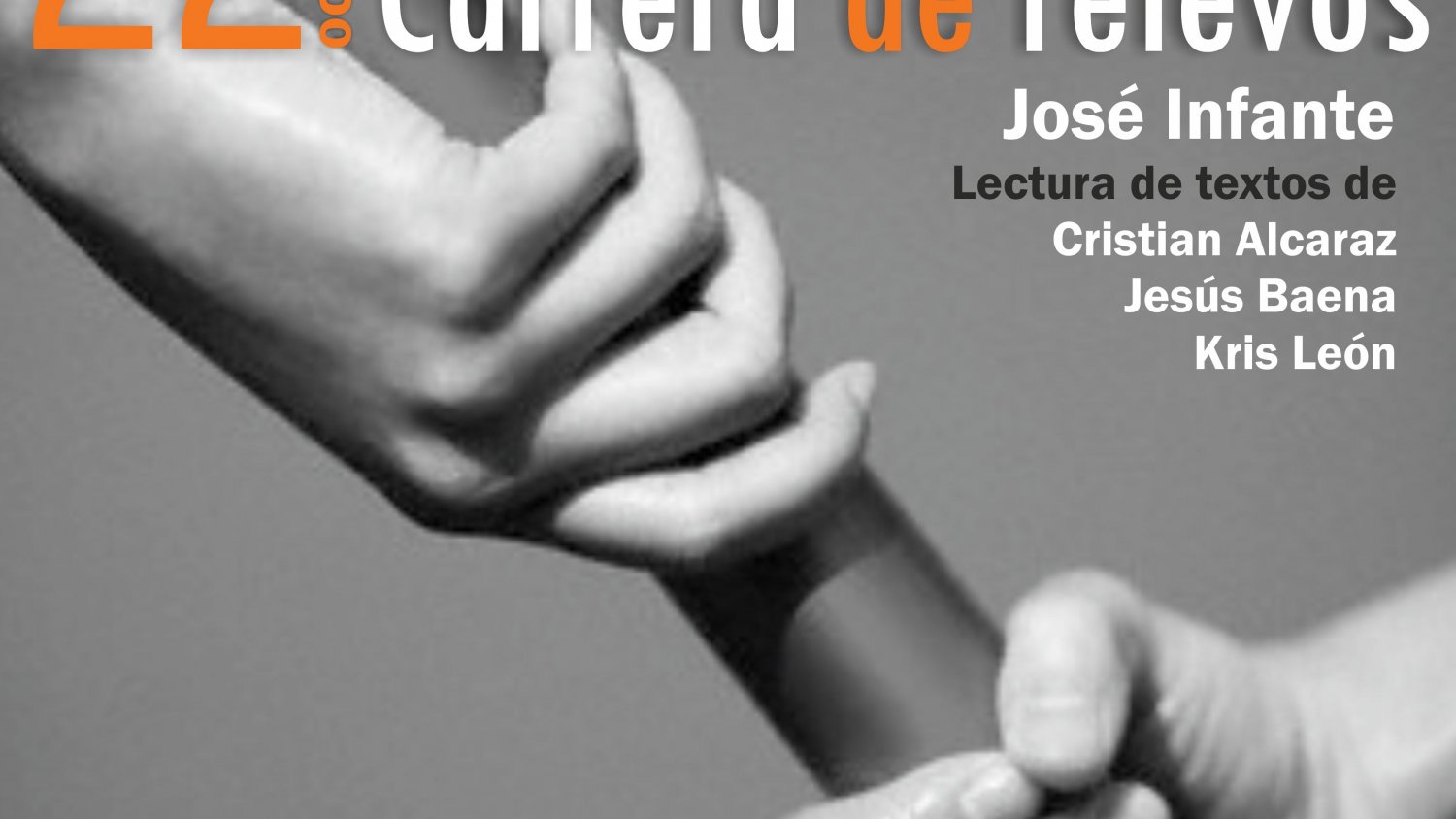 José Infante presenta a los autores noveles Cristian Alcaraz, Jesús Baena y Kris León en el ciclo 'Carrera de relevos'