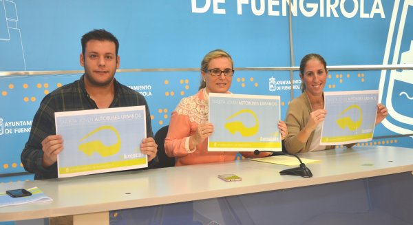 Más de 11.000 jóvenes de Fuengirola se beneficiarán de las nuevas tarifas de autobús