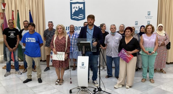 Unidas Podemos pide al alcalde que exija la retirada de las demandas de desahucio y defienda a la vecindad de El Perchel