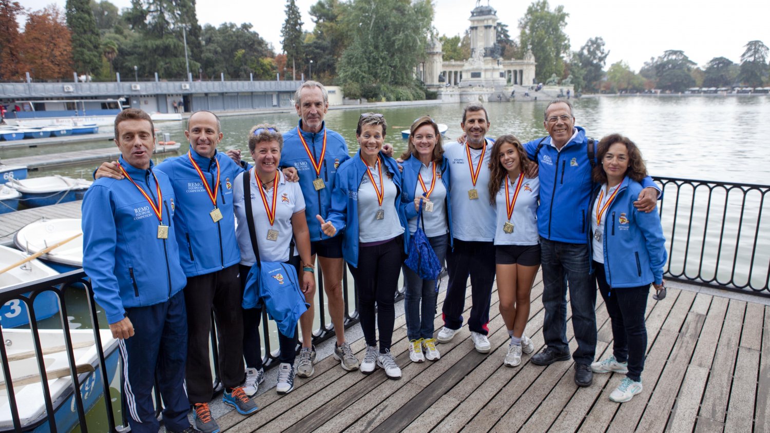 Los veteranos del Real Club Mediterráneo se proclaman campeones de España de Yolas