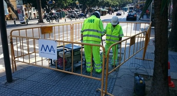 Posponen el desvío de tráfico por las obras del metro del eje norte-sur