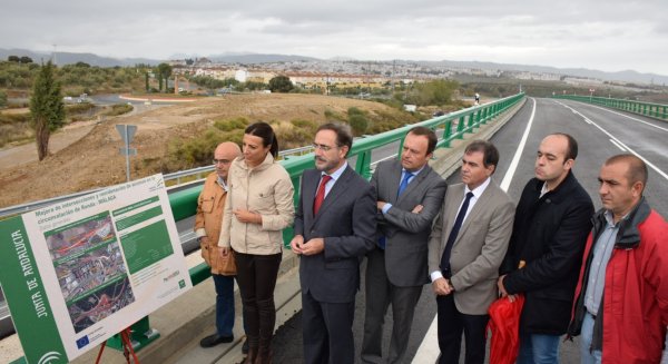 La Junta pone en servicio los nuevos accesos a la circunvalación de Ronda tras una inversión de 13,6 millones