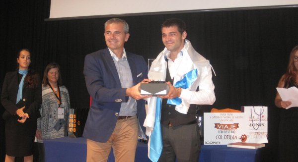 Damián Seijas, campeón nacional barista Fórum Café 2015