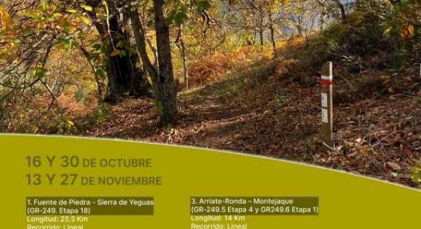 Diputación recupera las visitas interpretativas a rutas de la Gran Senda